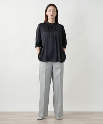 Leilian / レリアン 【店舗人気】フリルネックブラウス 店舗人気】フリルネックブラウス | BOURGE (Women)/ブールジュ