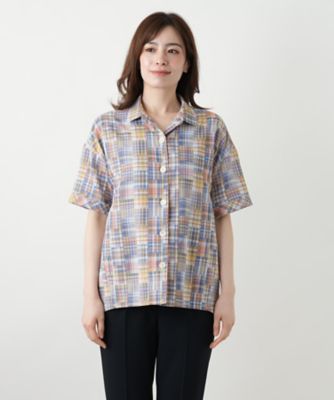 美品✨Leilian 　チェック　ロング丈チュニック　ブラウス　大きいサイズ 美品✨Leilian チェック ロング丈チュニック ブラウス 大きい