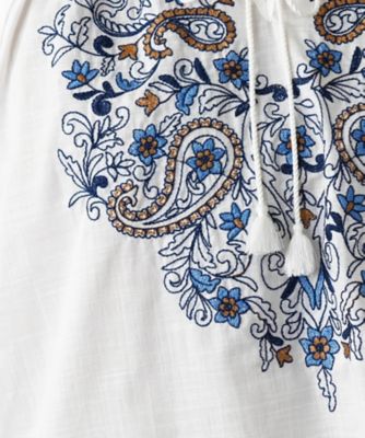 刺繍スモックブラウス | Leilian (Women)/レリアン | 三越伊勢丹