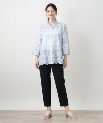 JOVONNA LONDON カットワークレースブラウス JOVONNA LONDON カットワークレースブラウス