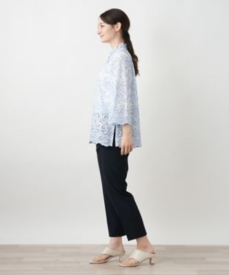 新品 Leilian カットワークレースブラウス 11号 カットワークレースブラウス|レリアン | レリアン公式オンライン