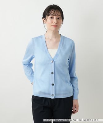 Leilian (Women)/レリアン Vネックカーディガン