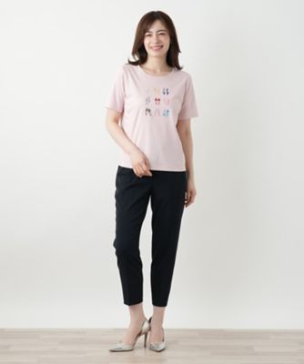 刺繍カットソー