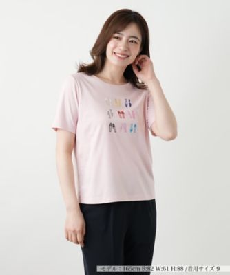 ＜Leilian (Women)＞刺繍カットソー