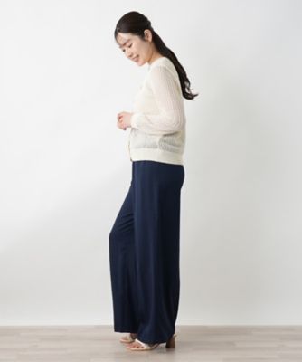 メッシュ編みカーディガン