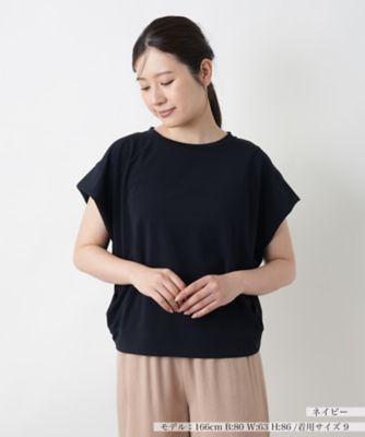 ＜Leilian (Women)＞フレンチスリーブカットソー