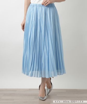 ＜Leilian (Women)＞ランダムプリーツスカート