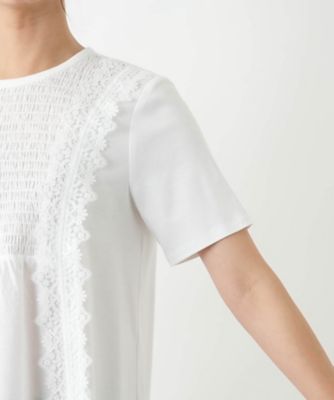 レース刺繍ブラウス | Leilian (Women)/レリアン | 三越伊勢丹