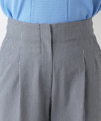 ストライプワイドパンツ