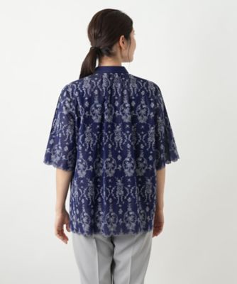 フラワー刺繍ブラウス【Ｌｅｉｌｉａｎ　ＷＨＩＴＥ　ＬＡＢＥＬ】
