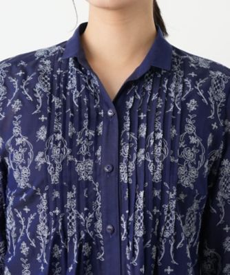 フラワー刺繍ブラウス【Ｌｅｉｌｉａｎ　ＷＨＩＴＥ　ＬＡＢＥＬ】