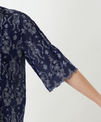 フラワー刺繍ブラウス【Ｌｅｉｌｉａｎ　ＷＨＩＴＥ　ＬＡＢＥＬ】