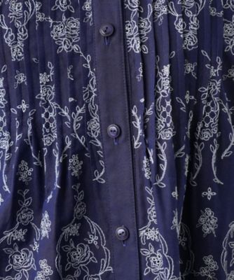 フラワー刺繍ブラウス【Ｌｅｉｌｉａｎ　ＷＨＩＴＥ　ＬＡＢＥＬ】