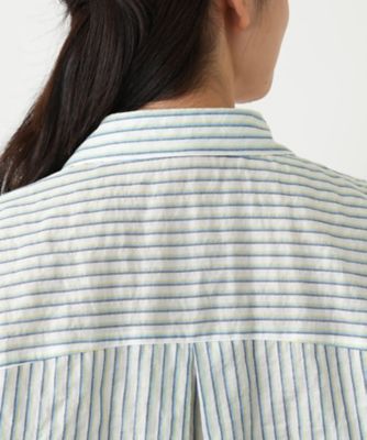 ストライプブラウス【Ｌｅｉｌｉａｎ　ＷＨＩＴＥ　ＬＡＢＥＬ】