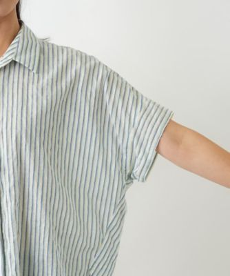ストライプブラウス【Ｌｅｉｌｉａｎ　ＷＨＩＴＥ　ＬＡＢＥＬ】