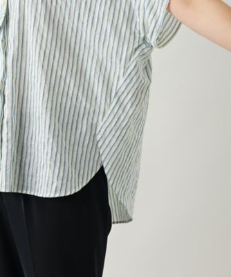 ストライプブラウス【Ｌｅｉｌｉａｎ　ＷＨＩＴＥ　ＬＡＢＥＬ】