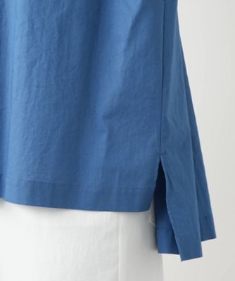 スタンドカラーギャザーブラウスＬｅｉｌｉａｎ　ＷＨＩＴＥ　ＬＡＢＥＬ】