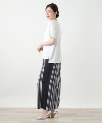 刺繍カットソー【Ｌｅｉｌｉａｎ　ＷＨＩＴＥ　ＬＡＢＥＬ】