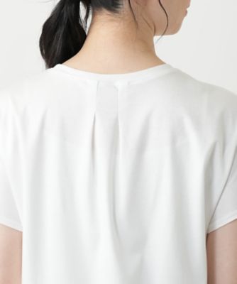 刺繍フレンチスリーブカットソー【Ｌｅｉｌｉａｎ　ＷＨＩＴＥ　ＬＡＢＥＬ】