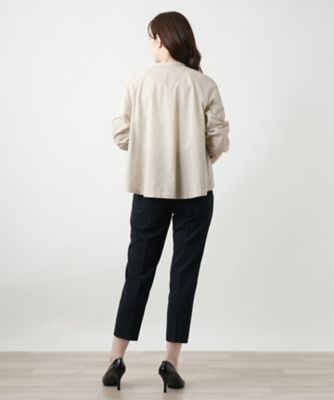 スタンドカラージップジャケット【Ｌｅｉｌｉａｎ　ＷＨＩＴＥ　ＬＡＢＥＬ】