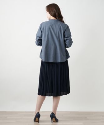 スタンドカラージップジャケット【Ｌｅｉｌｉａｎ　ＷＨＩＴＥ　ＬＡＢＥＬ】