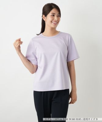 ＜Leilian (Women)＞刺繍クルーネックカットソー【Ｌｅｉｌｉａｎ　ＷＨＩＴＥ　ＬＡＢＥＬ】