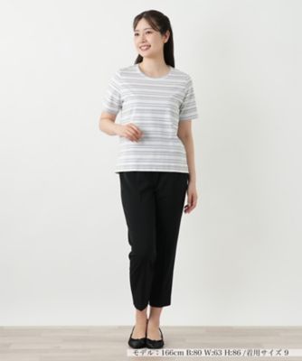 マルチボーダーカットソー【Ｌｅｉｌｉａｎ　ＷＨＩＴＥ　ＬＡＢＥＬ】