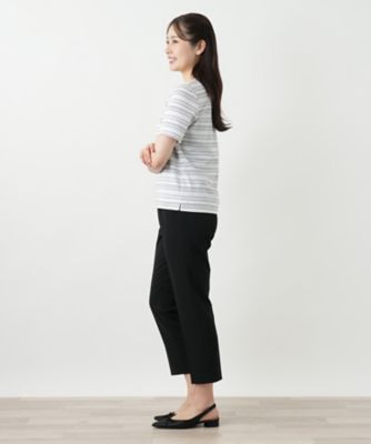 マルチボーダーカットソー【Ｌｅｉｌｉａｎ　ＷＨＩＴＥ　ＬＡＢＥＬ】