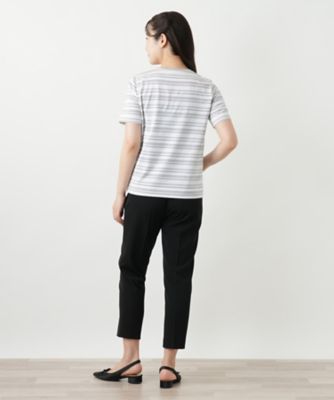 マルチボーダーカットソー【Ｌｅｉｌｉａｎ　ＷＨＩＴＥ　ＬＡＢＥＬ】