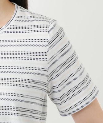 マルチボーダーカットソー【Ｌｅｉｌｉａｎ　ＷＨＩＴＥ　ＬＡＢＥＬ】