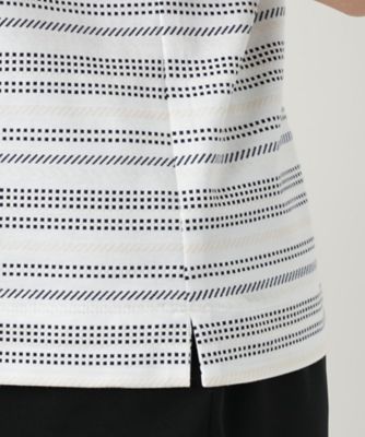 マルチボーダーカットソー【Ｌｅｉｌｉａｎ　ＷＨＩＴＥ　ＬＡＢＥＬ】