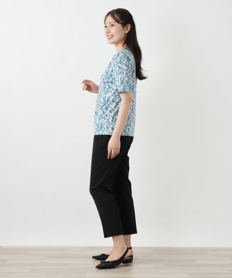 ペイズリー柄カットソー【Ｌｅｉｌｉａｎ　ＷＨＩＴＥ　ＬＡＢＥＬ】