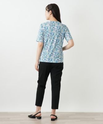 ペイズリー柄カットソー【Ｌｅｉｌｉａｎ　ＷＨＩＴＥ　ＬＡＢＥＬ】