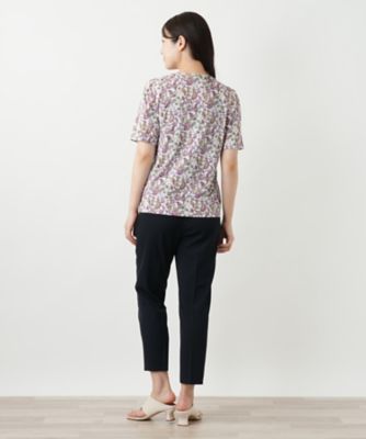 ペイズリー柄カットソー【Ｌｅｉｌｉａｎ　ＷＨＩＴＥ　ＬＡＢＥＬ】