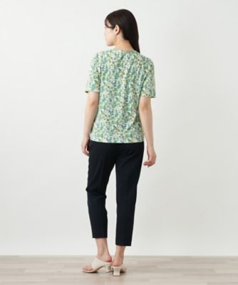 ペイズリー柄カットソー【Ｌｅｉｌｉａｎ　ＷＨＩＴＥ　ＬＡＢＥＬ】