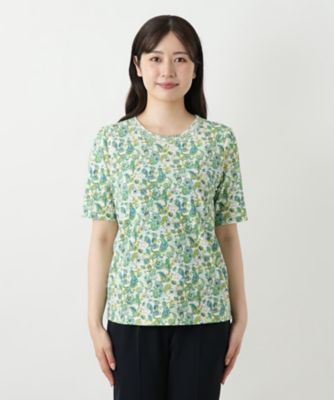 ペイズリー柄カットソー【Ｌｅｉｌｉａｎ　ＷＨＩＴＥ　ＬＡＢＥＬ】