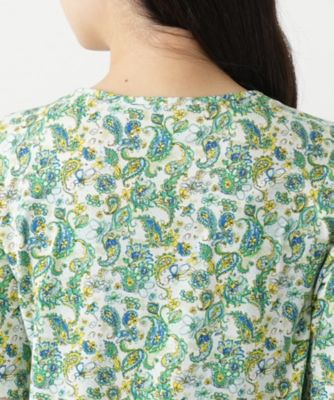 ペイズリー柄カットソー【Ｌｅｉｌｉａｎ　ＷＨＩＴＥ　ＬＡＢＥＬ】