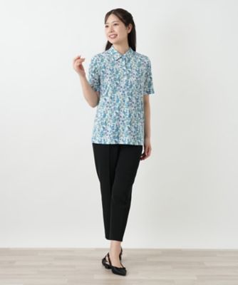 ペイズリー柄カットソー【Leilian WHITE LABEL