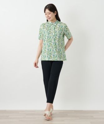 ペイズリー柄カットソー【Leilian WHITE LABEL