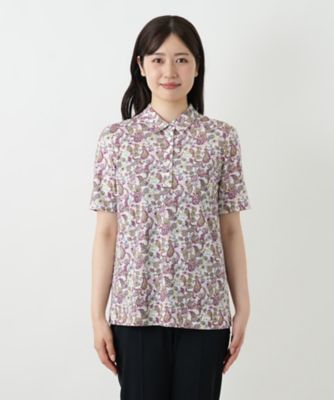 ペイズリー柄カットソー【Leilian WHITE LABEL