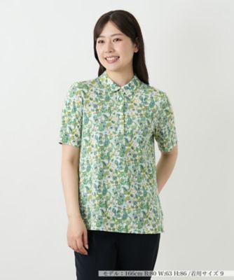 ペイズリー柄カットソー【Leilian WHITE LABEL
