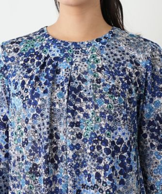 プリントタックカットソー【Ｌｅｉｌｉａｎ　ＷＨＩＴＥ　ＬＡＢＥＬ】
