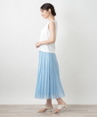 ノースリーブカットソー【Ｌｅｉｌｉａｎ　ＷＨＩＴＥ　ＬＡＢＥＬ】
