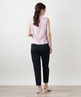ノースリーブカットソー【Ｌｅｉｌｉａｎ　ＷＨＩＴＥ　ＬＡＢＥＬ】