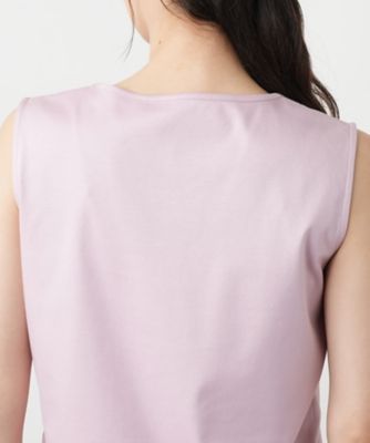 ノースリーブカットソー【Ｌｅｉｌｉａｎ　ＷＨＩＴＥ　ＬＡＢＥＬ】