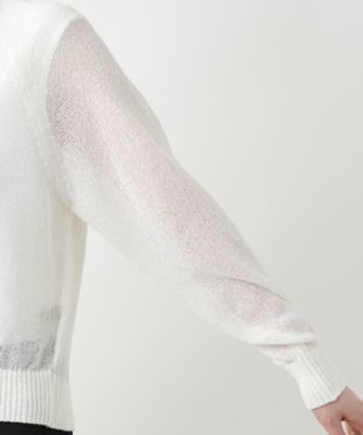 Ｖネックカーディガン【Ｌｅｉｌｉａｎ　ＷＨＩＴＥ　ＬＡＢＥＬ】