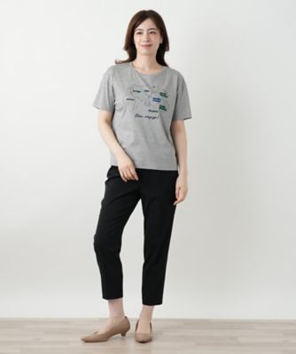刺繍Ｔシャツ【Ｌｅｉｌｉａｎ　ＷＨＩＴＥ　ＬＡＢＥＬ】