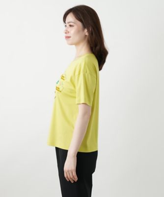 刺繍Ｔシャツ【Ｌｅｉｌｉａｎ　ＷＨＩＴＥ　ＬＡＢＥＬ】