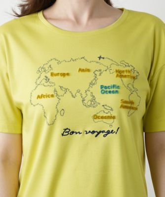 刺繍Ｔシャツ【Ｌｅｉｌｉａｎ　ＷＨＩＴＥ　ＬＡＢＥＬ】