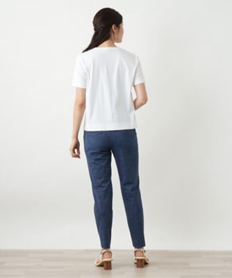 ビジューＴシャツ【Ｌｅｉｌｉａｎ　ＷＨＩＴＥ　ＬＡＢＥＬ】